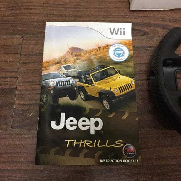 Jeep Thrills With Custom Wheel Nintendo Wii Boxed Edition - Picture 6 of 9